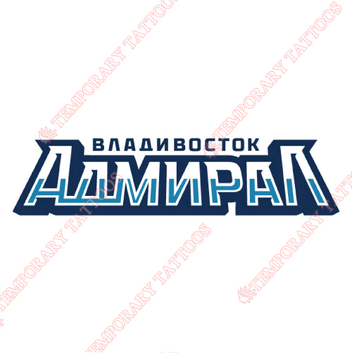 Admiral Vladivostok Customize Temporary Tattoos Stickers NO.7169